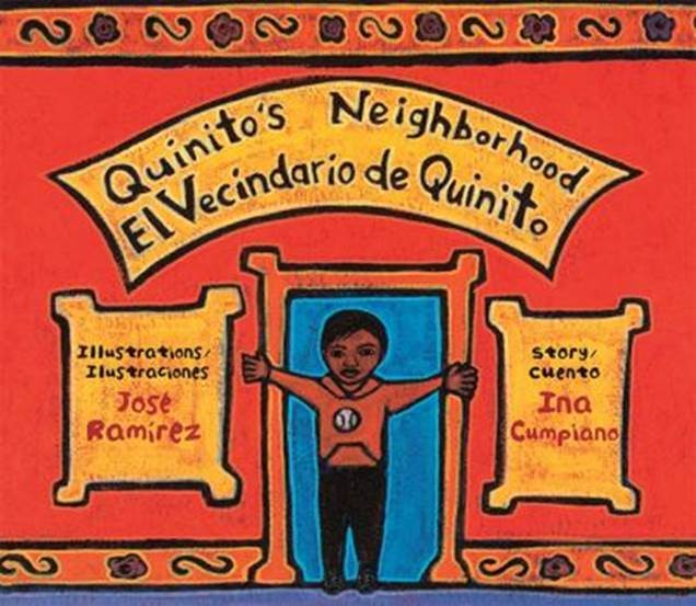Cover for “Quinito’s Neighborhood = El Vecindario de Quinito”